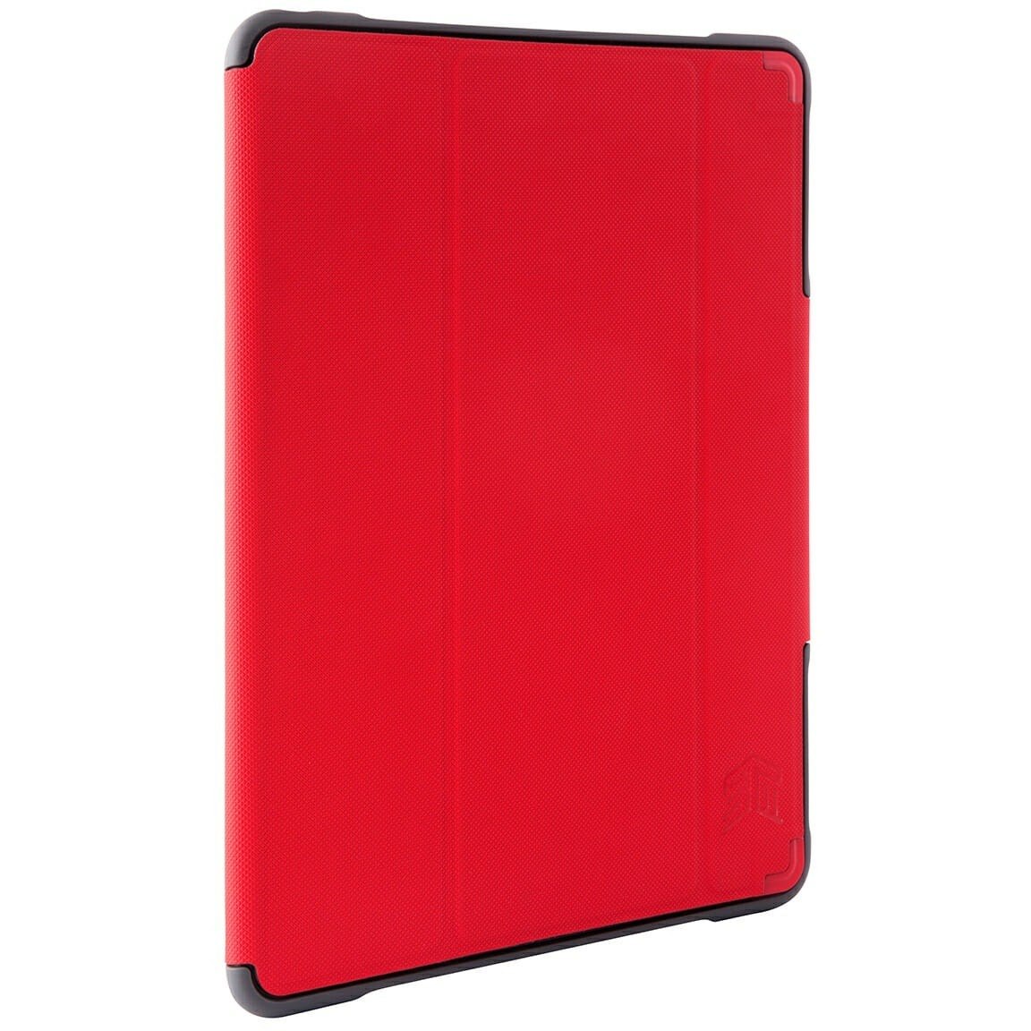 STM Goods Dux Plus Duo Carrying Case for 10.5" Apple iPad Air (3rd Generation), iPad Pro - Transparent, Red