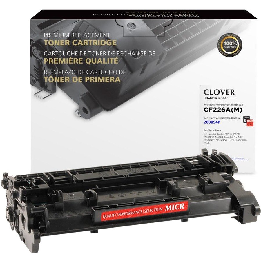 Clover Imaging Remanufactured MICR Toner Cartridge for HP CF226A