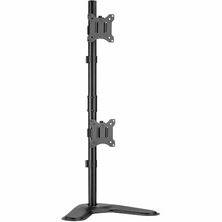 Rocstor ErgoReach Mounting Pole for Monitor - Black - Vertical