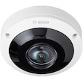 Bosch FlexiDome 12 Megapixel Indoor/Outdoor Full HD Network Camera - Color, Monochrome - Dome - White