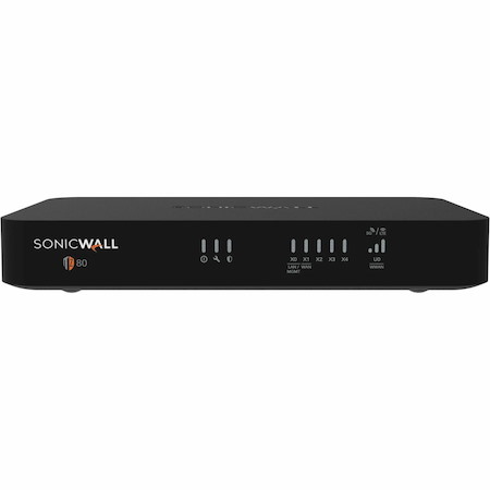 SonicWall TZ80 Network Security/Firewall Appliance - 3 Year Secure Upgrade Advance
