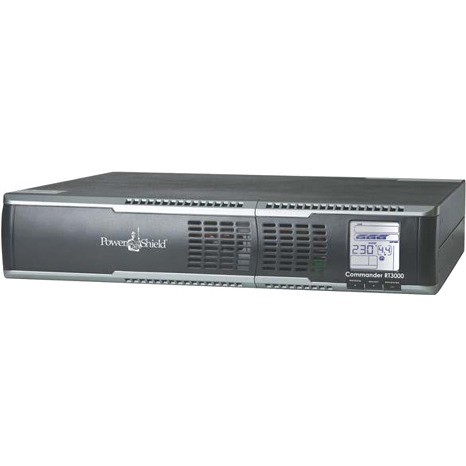 PowerShield Commander RT 1100VA/990W, 10A input, hot-swappable batteries, 3 AUS sockets, 10A, C13 x 5, 2-year warranty
