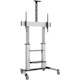 Eaton Tripp Lite Series Safe-IT Heavy-Duty Rolling TV Cart with Height-Adjusting Crank Handle for 60 to 100-inch Displays