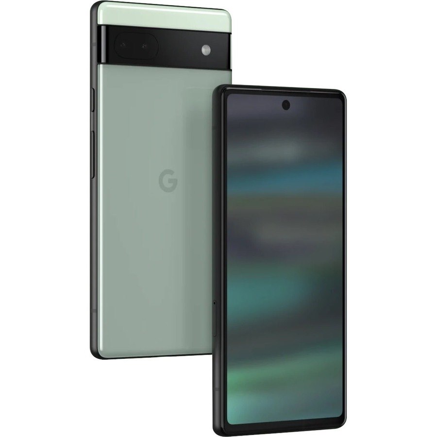 Google Pixel 6a 128 GB Smartphone - 6.1" OLED Full HD Plus 1080 x 2400 - Octa-core (Cortex X1Dual-core (2 Core) 2.80 GHz + Cortex A76 Dual-core (2 Core) 2.25 GHz + Cortex A55 Quad-core (4 Core) 1.80 GHz - 6 GB RAM - Android 12 - 5G - Sage