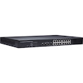 GeoVision 16-Port Gigabit 802.3at Web Management PoE Switch