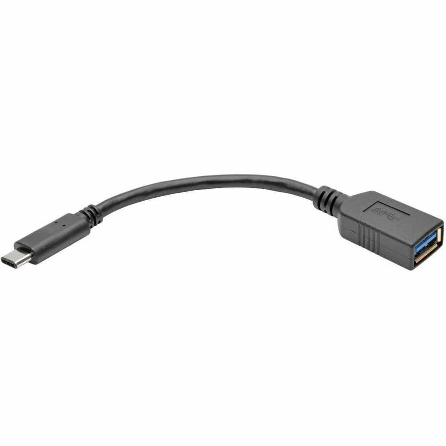 Eaton Tripp Lite Series USB-C to USB-A Adapter (M/F), USB 3.2 Gen 1 (5 Gbps), Thunderbolt 3 Compatible, 6-in. (15.24 cm)