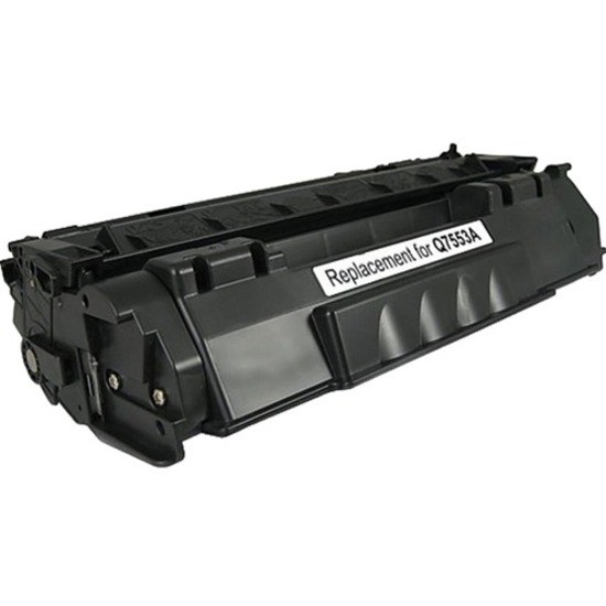 eReplacements Q7553A-ER New Compatible Black Toner for HP Q7553A