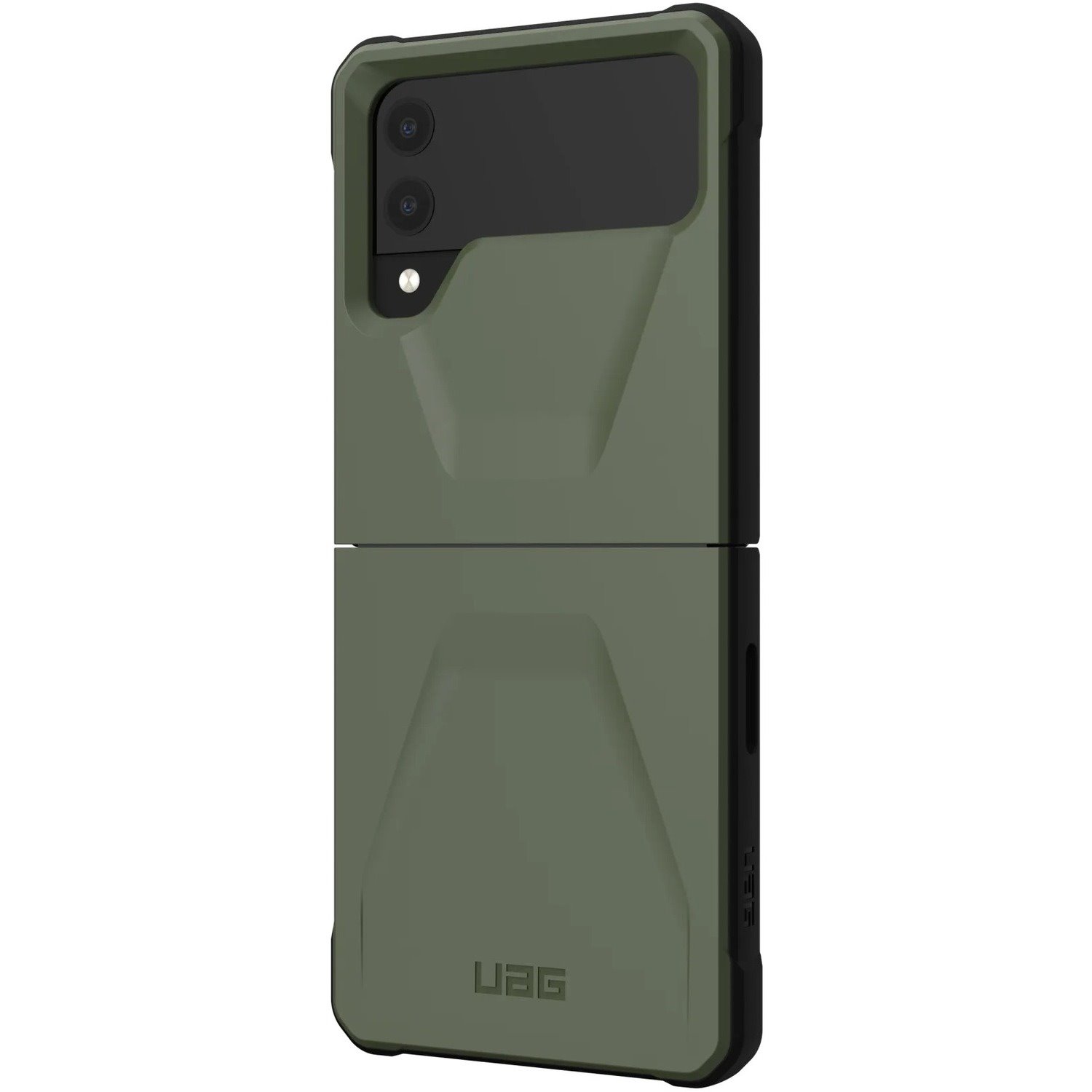Urban Armor Gear Civilian Series Galaxy Z Flip4 (2022) Case - Olive / Civilian