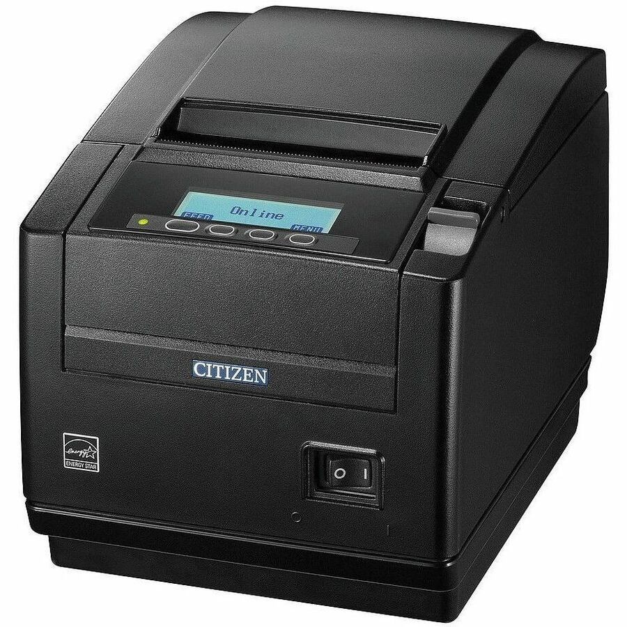 Citizen CT-S801III Hospitality, Kiosk, Kitchen, Detailhandel Thermisch direct printer - Monochroom - Kwitantie - USB - USB-host - Bluetooth - With Snij-inrichting - Zwart