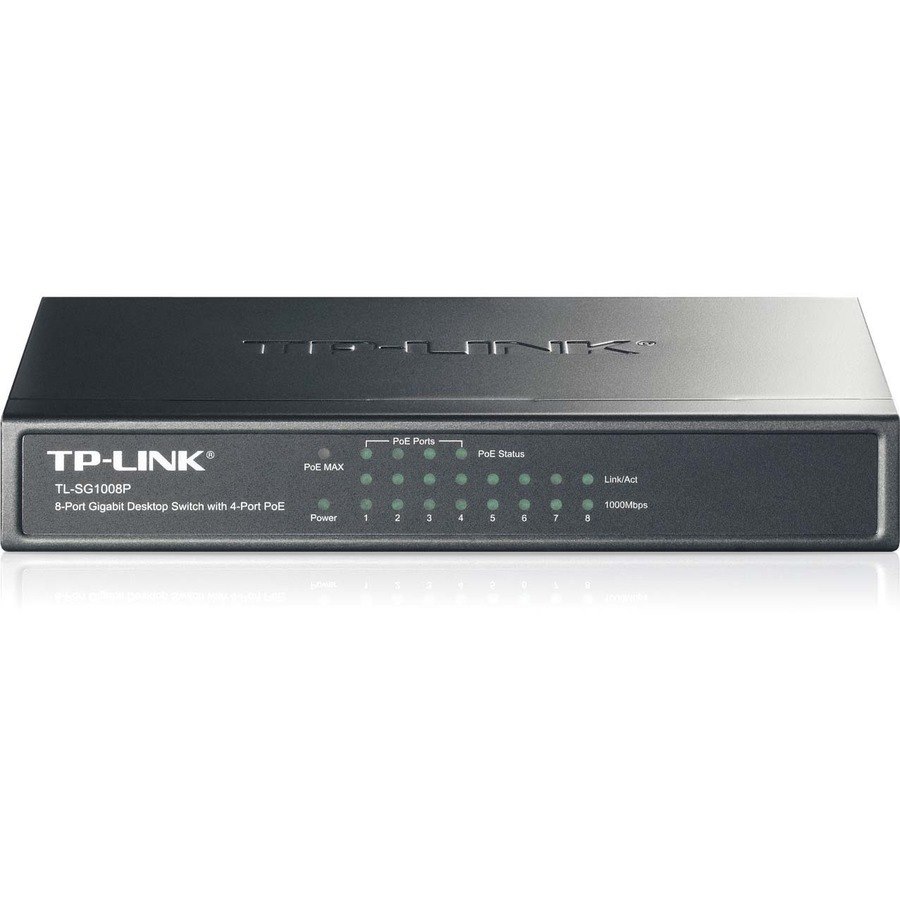 TP-LINK TL-SG1008P - 8 Port Gigabit PoE Switch