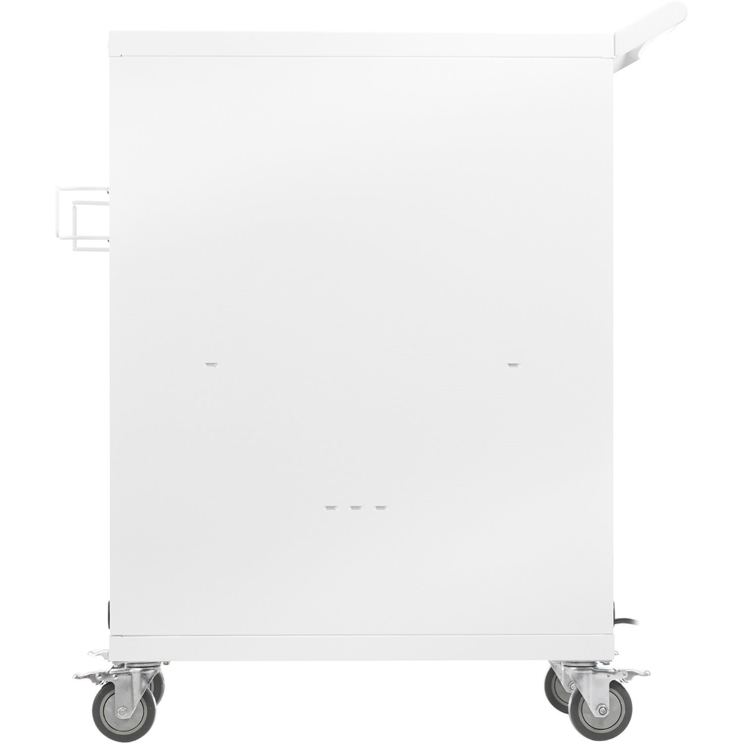 Eaton Tripp Lite Series Safe-IT Multi-Device UV Charging Cart, Hospital-Grade, 32 AC Outlets, Laptops, Chromebooks, Antimicrobial, White