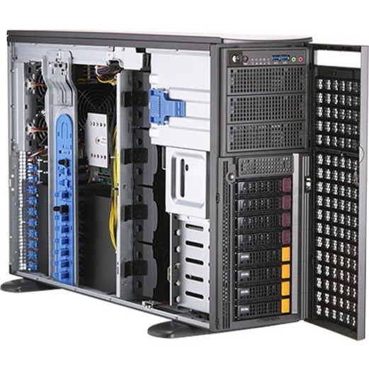 Supermicro SuperServer 740GP-TNRT Server Barebone System - 4U Rack-mountable - Socket LGA-4189 - 2 x Processor Support