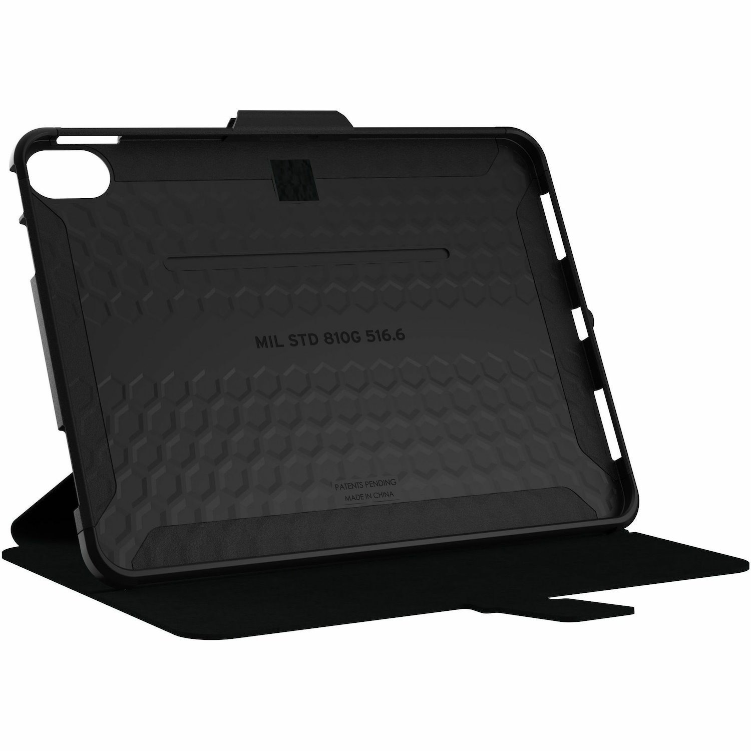 Urban Armor Gear Scout Rugged Carrying Case (Folio) for 27.7 cm (10.9") Apple iPad (10th Generation) Tablet - Black