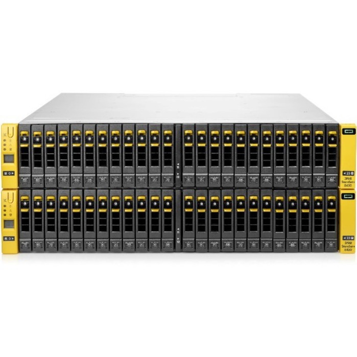HPE 3PAR StoreServ 8450 48 x Total Bays SAN Storage System Deca-core (10 Core) 2.40 GHz - 4U Rack-mountable