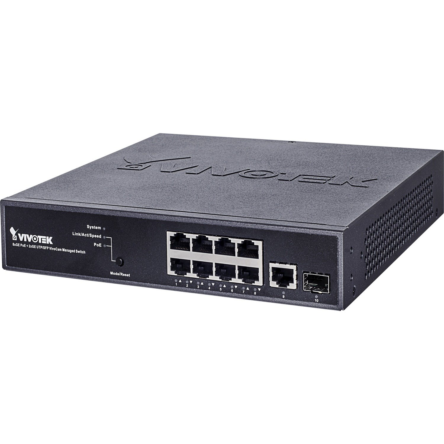 Vivotek VivoCam Layer 2 Managed PoE Switch
