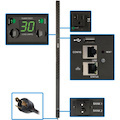 Eaton 2.9kW Single-Phase Switched PDU, LX Platform, Outlet Monitoring, 120V Outlets (24 NEMA 5-15/20R), L5-30P Plug, 0U, TAA