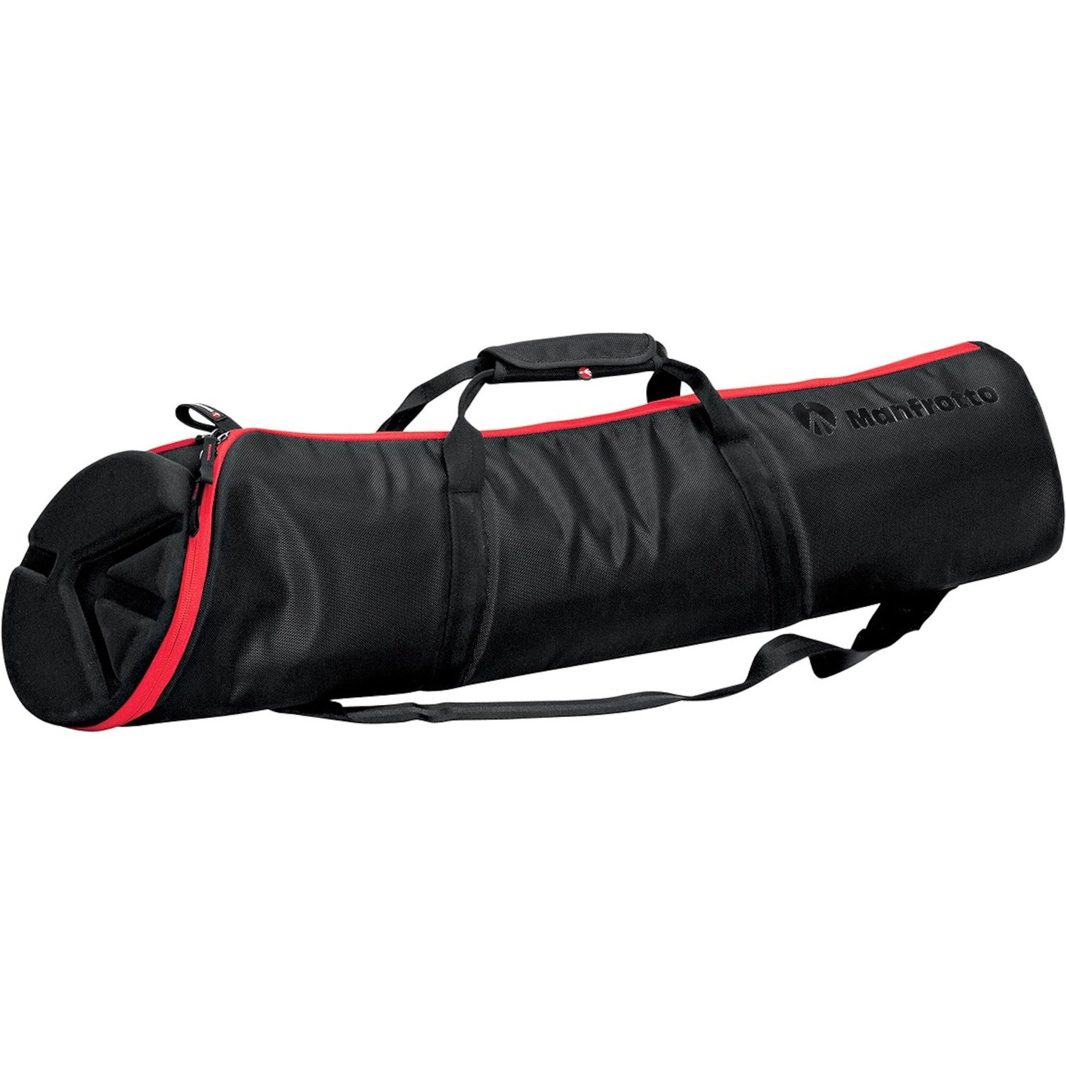 Manfrotto Lino Carrying Case (Flap) Tripod, Tripod Head - Black, Red