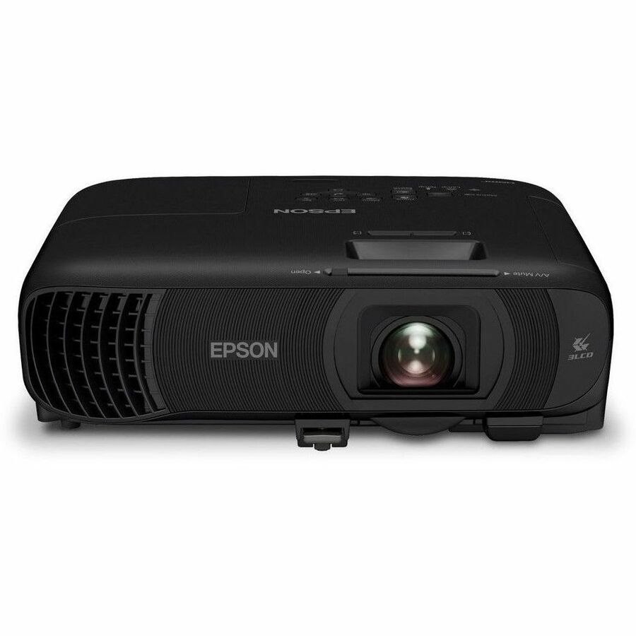 Epson PowerLite 1290 3LCD Projector - 16:10 - Ceiling Mountable - Black