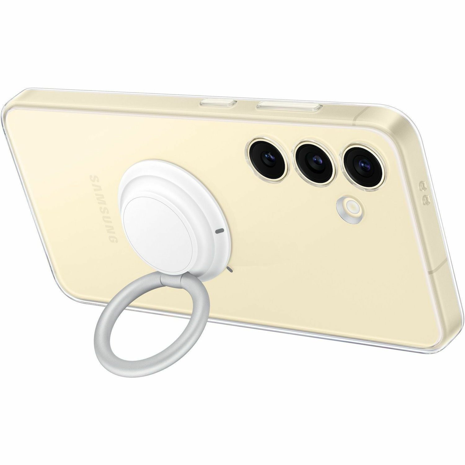Samsung Clear Gadget Case for Samsung Galaxy S24 Smartphone - Transparent