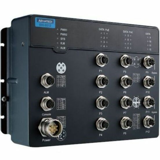 Advantech EKI-9512G-4GMPX-AE Ethernet Switch
