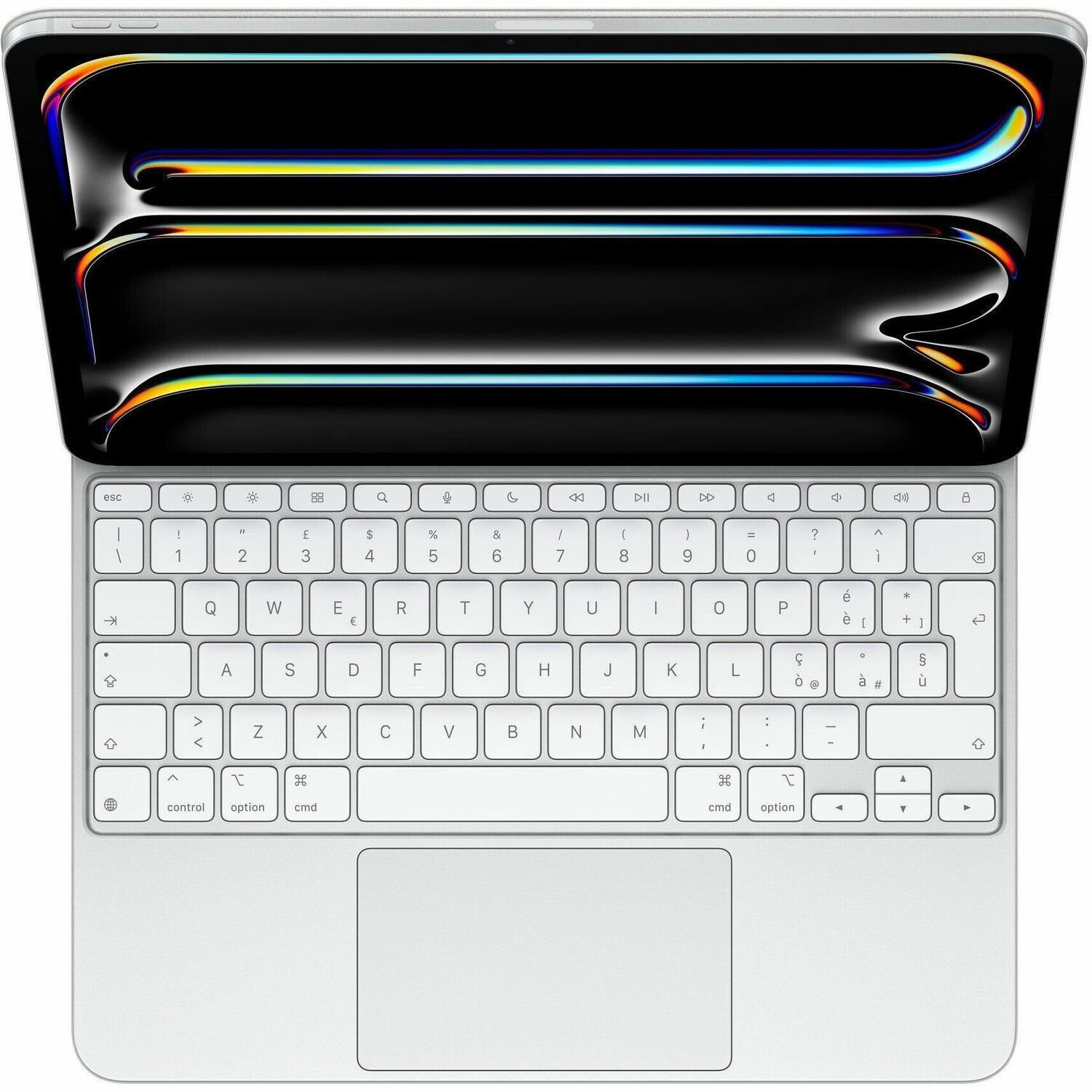 Apple Magic Keyboard/Cover Case for 33 cm (13") Apple iPad Pro 13 (2024) Tablet - White