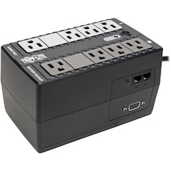 Eaton Tripp Lite Series 550VA 300W Standby UPS - 8 NEMA 5-15R Outlets, 120V, 50/60 Hz, DB9, 5-15P Plug, Desktop/Wall Mount