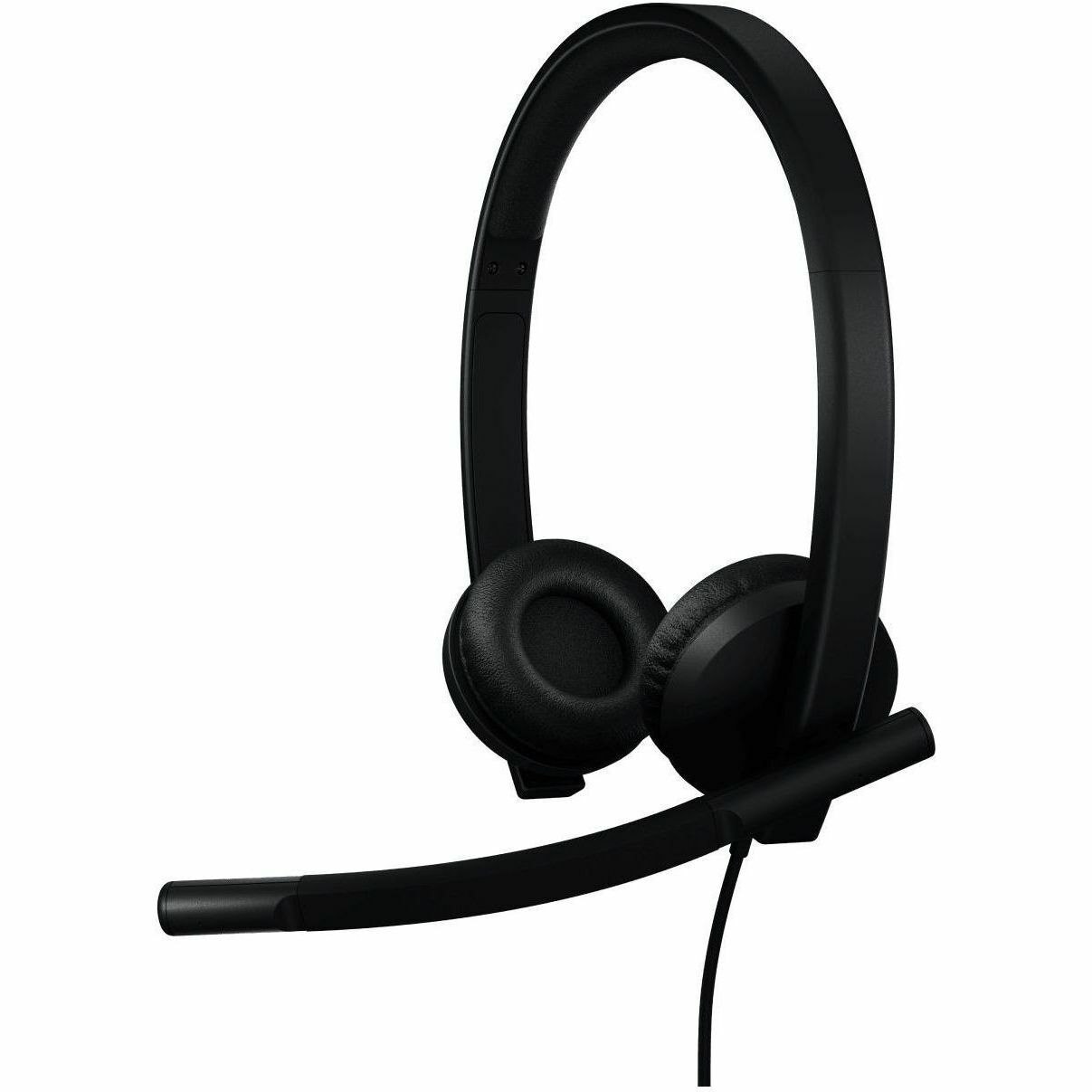 Logitech H570E Wired Over-the-head Stereo Headset - Black