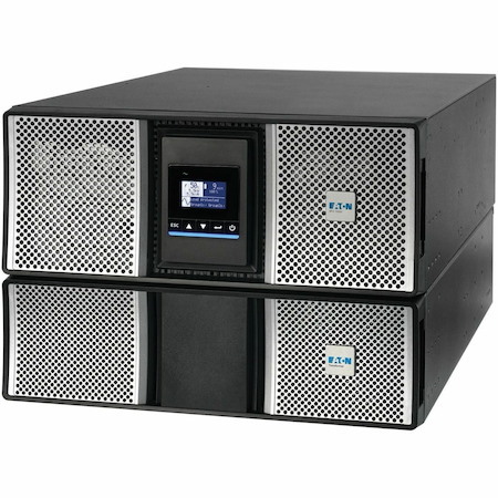 Eaton 9PX G2 11000VA 11000W 208/120V Online Double-Conversion UPS - Hardwired Input, 18x 5-20R and 3x L6-30R Outlets, Cybersecure Network Card, Maintenance Bypass, Extended Run, 7U Rack/Tower