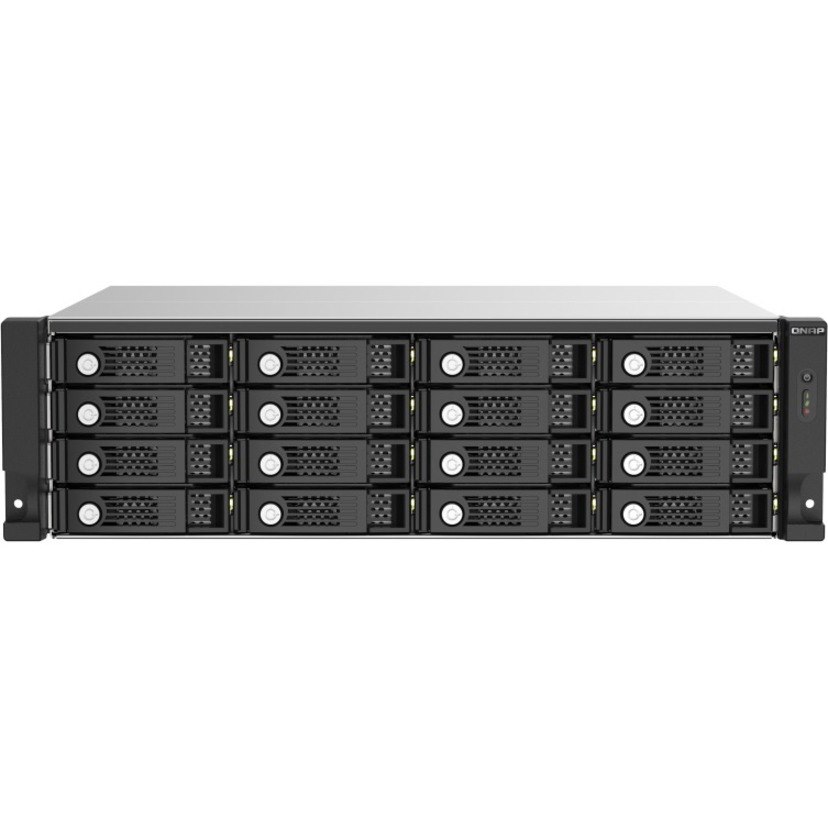 QNAP TL-R1620SEP-RP Drive Enclosure SATA/600 - Mini-SAS HD Host Interface - 3U Rack-mountable