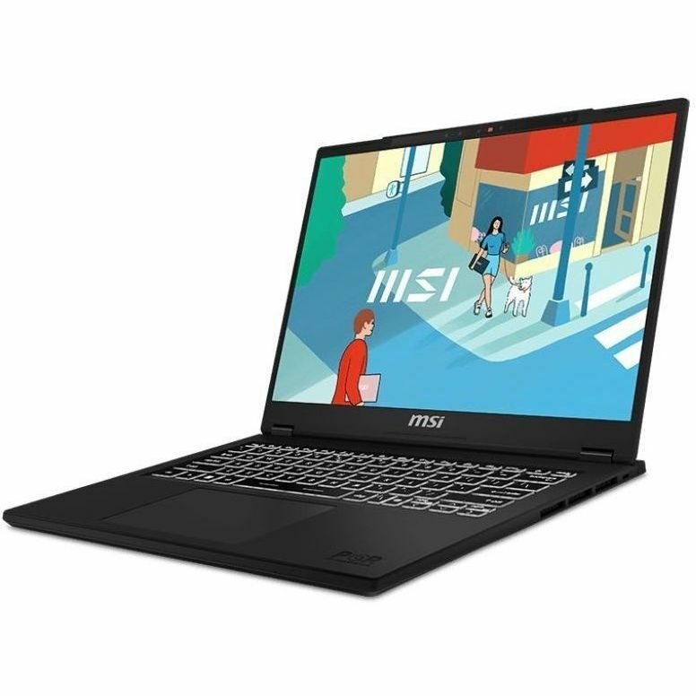 MSI Modern 14 H D13M Modern 14 H D13MG-224AU 14" Notebook - Full HD Plus - Intel Core i9 13th Gen i9-13900H - 16 GB - 1 TB SSD - Classic Black