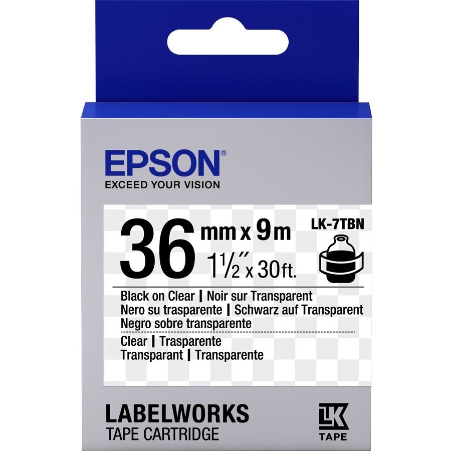 Epson LabelWorks LK-7TBN Label Tape