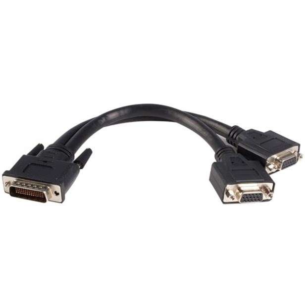 StarTech.com LFH 59 Male to Dual Female VGA DMS 59 Cable