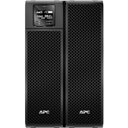 APC Smart-UPS On-Line, 10kVA/10kW, Tower, 208V, 6x L6-30R NEMA outlets, Network Card+SmartSlot, Extended runtime, W/O rail kit