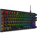 HyperX Alloy Origins Core Rugged Gaming Keyboard - Cable Connectivity - USB Type C Interface - RGB LED - English (US) - Black