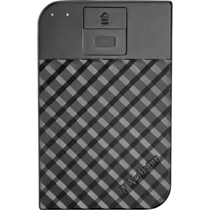 Verbatim Store 'n' Go 2 TB Portable Hard Drive - External - SATA (SATA/600) - Black