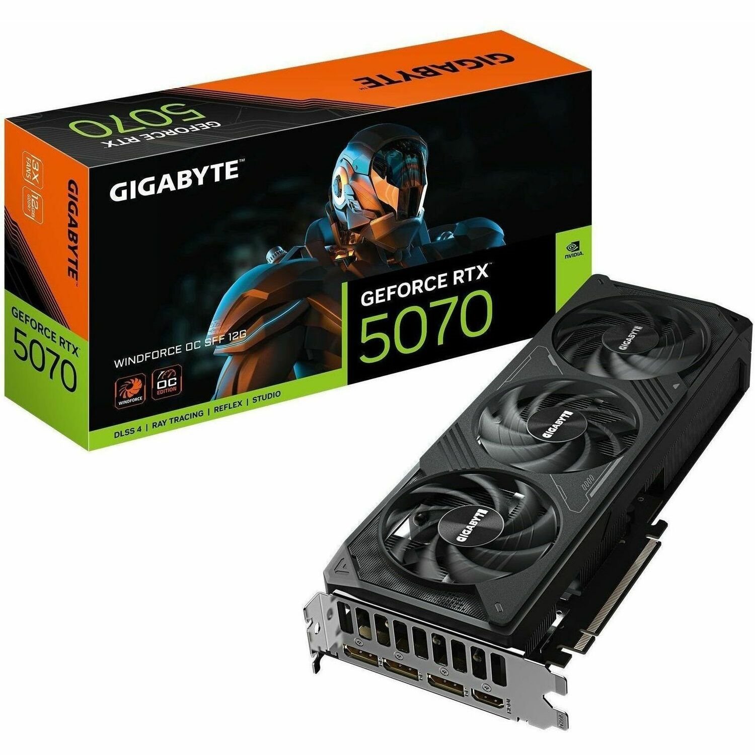 GIGABYTE NVIDIA GeForce RTX 5070 Graphic Card - 12 GB GDDR7