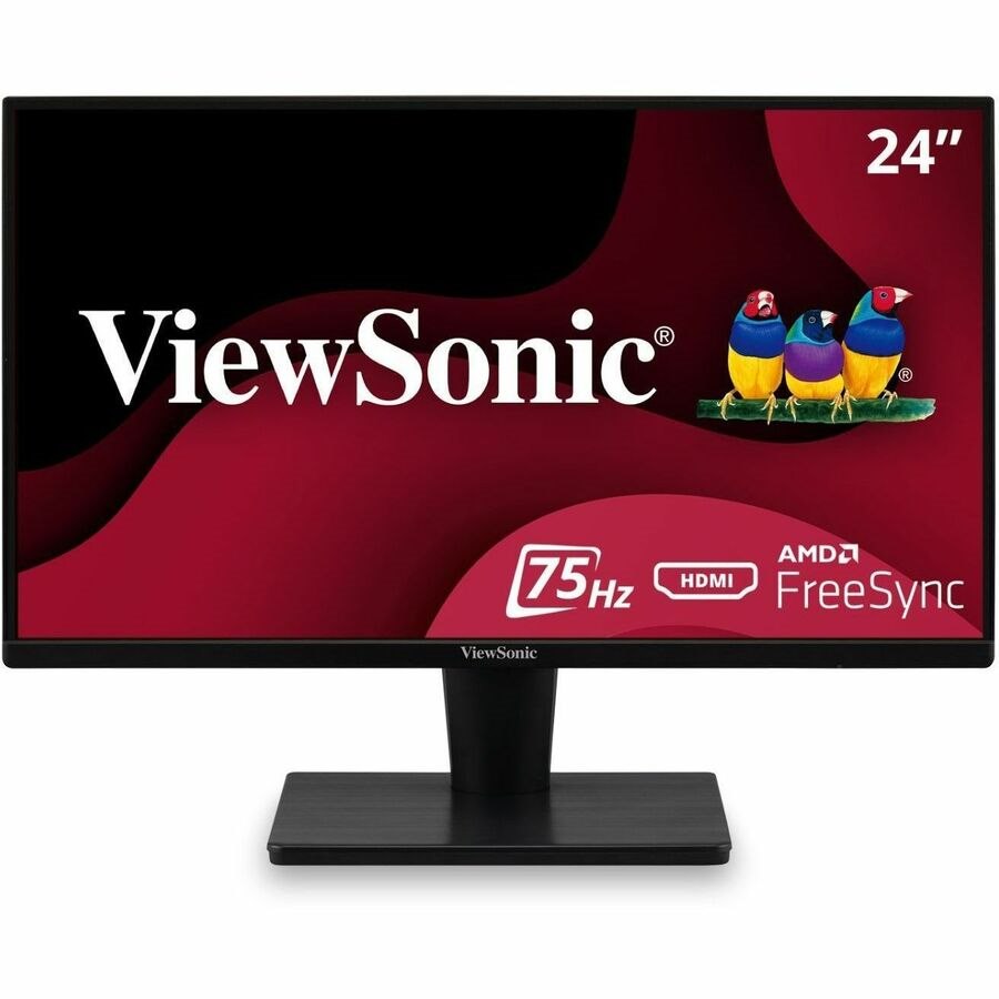 ViewSonic VS2447M 24 Inch 1080p Monitor with 100Hz, Thin Bezels, Eye Care, HDMI, VGA Inputs for Home and Office