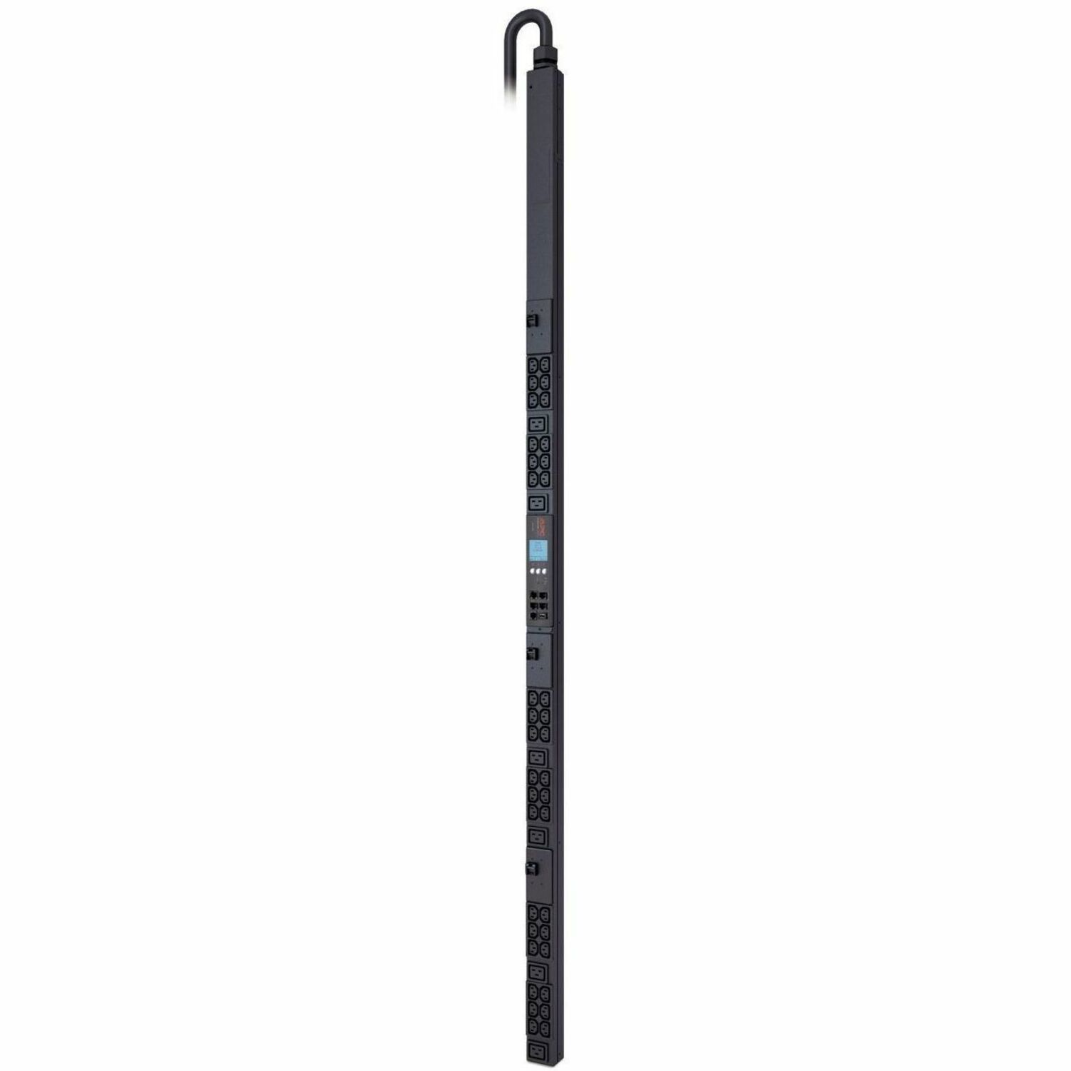 APC NetShelter Rack PDU, Metered, 0U, 10kW 208V 3-phase 50A, (36) C13 and (6) C19 outlets
