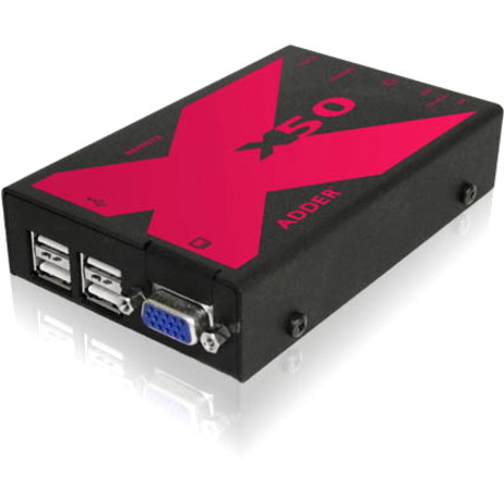Adder AdderLink X50-EURO Analog KVM Console/Extender - Wired