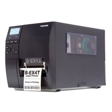 Toshiba B-EX4T1 TS Desktop Direct Thermal/Thermal Transfer Printer - Monochrome - Label Print - USB - Wireless LAN