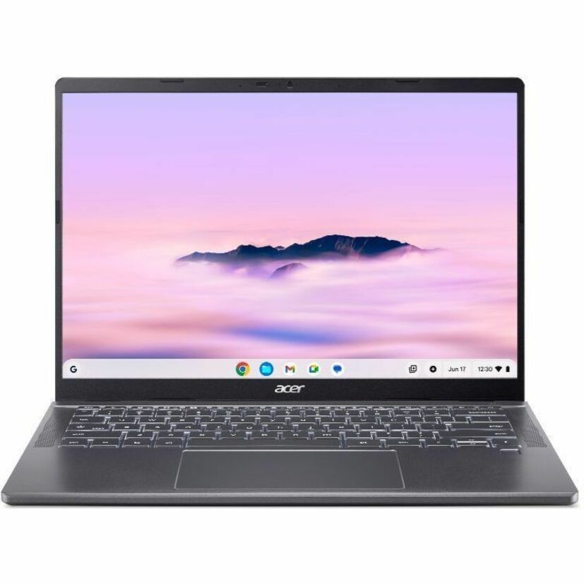 Acer Chromebook Plus 714 CBE794-1 CBE794-1-78HK 35.6 cm (14") Clamshell Chromebook - WUXGA - 120 Hz - Intel Core Ultra 7 155U - 16 GB - 512 GB PCI Express NVMe 4.0 SSD - English (UK) Keyboard - Iron