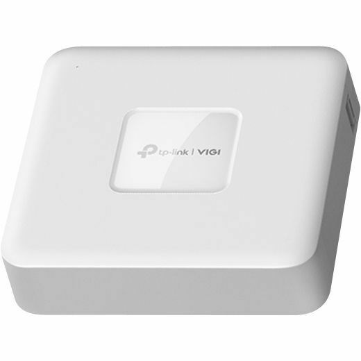 TP-Link Vigi NVR1104H-4P 4 Channel PoE+ Network Video Recorder, 24/7 Continuous Recording, 4K Hdmi Video Output & 16MP Decoding Capacity (LD)