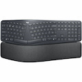 Logitech ERGO K860 Keyboard - Wireless Connectivity - USB Type A Interface - English (UK) - QWERTY Layout - Graphite