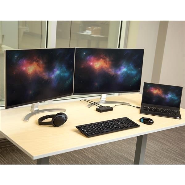 STARTECH USB 3.0 MINI 4K DOCK, DUAL DISPLAY, DP(2), RJ45, USB POWERED, 3YR