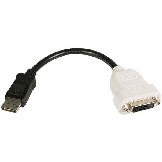 StarTech.com DisplayPort to DVI Adapter, DisplayPort to DVI-D Adapter/Video Converter 1080p, DP 1.2 to DVI Monitor, Latching DP Connector