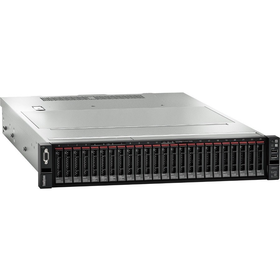 Lenovo ThinkSystem SR650 7X06A0FFNA 2U Rack Server - 1 Xeon Gold 5220 2.20 GHz - 16 GB RAM - 12Gb/s SAS, Serial ATA/600 Controller