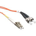 Axiom LC/ST Multimode Duplex OM1 62.5/125 Fiber Optic Cable 10m - TAA Compliant