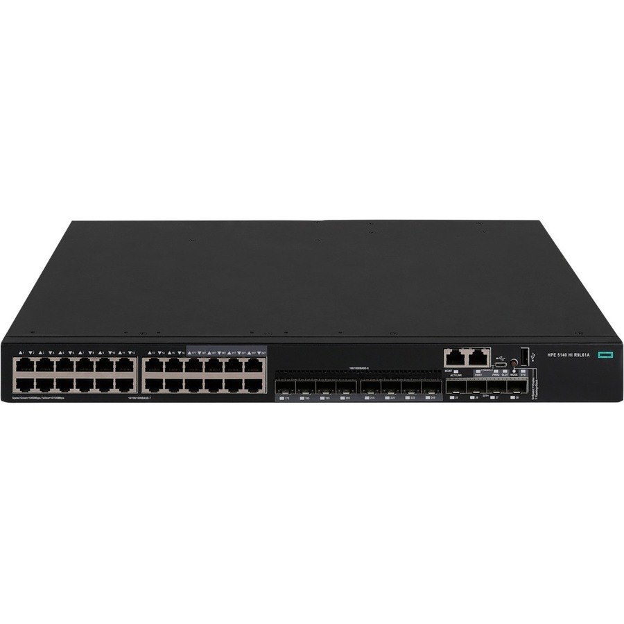 HPE FlexNetwork 5140 24G 4SFP+ HI Switch