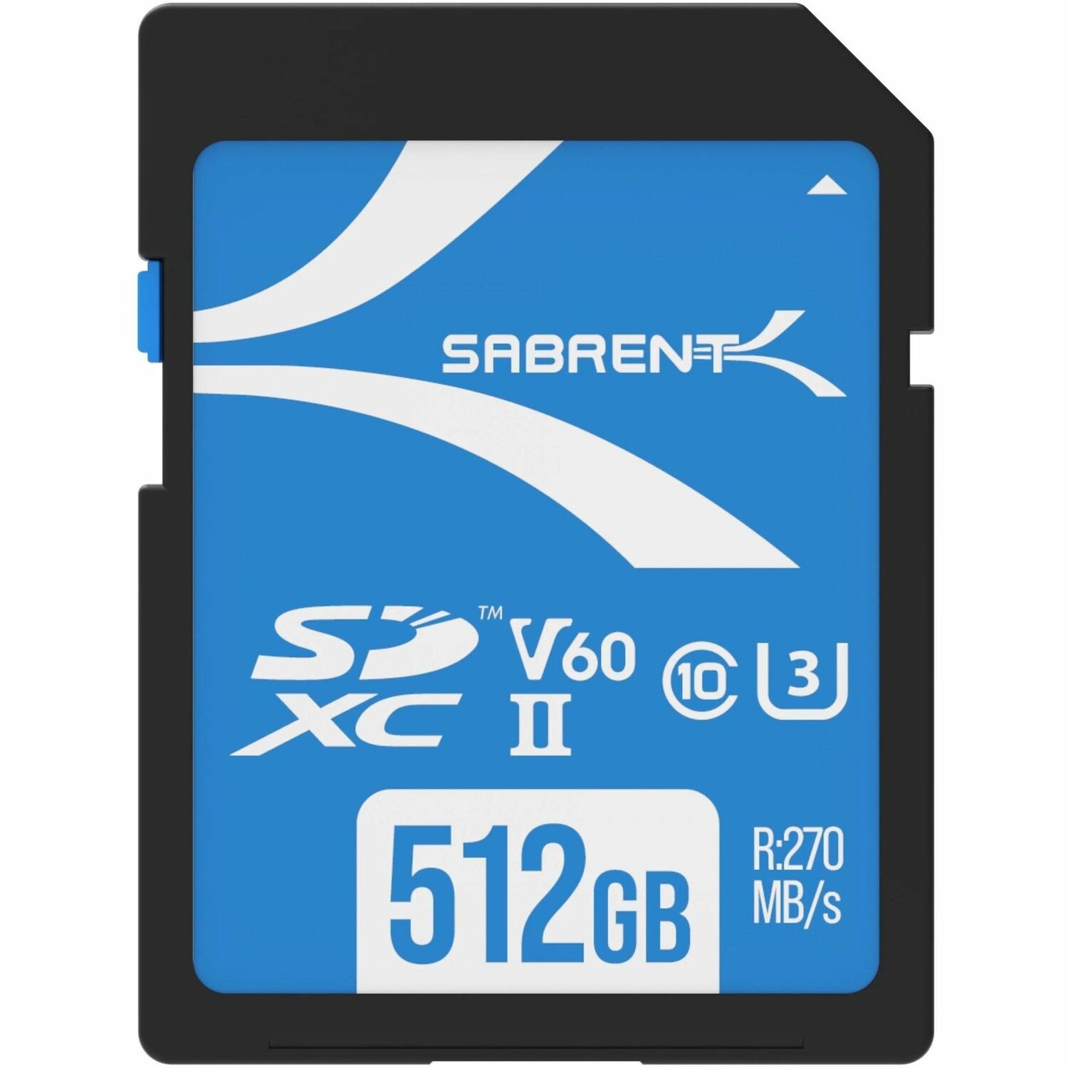 Sabrent Rocket 512 GB Class 10/UHS-II (U3) V60 SDXC - 1 Pack