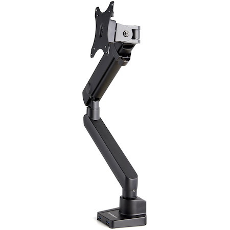 StarTech.com Desk Mount Monitor Arm with 2x USB 3.0 ports, for VESA Display up to 34" (17.6lb/8kg) , C-Clamp/Grommet, Mechanical Spring